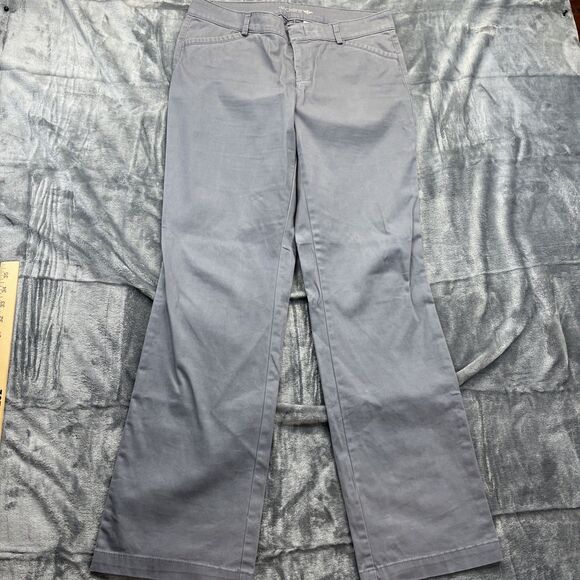 Dockers Womens Classic Khaki Pants Size 10 M Gray Bootcut Flare - Picture 2 of 13